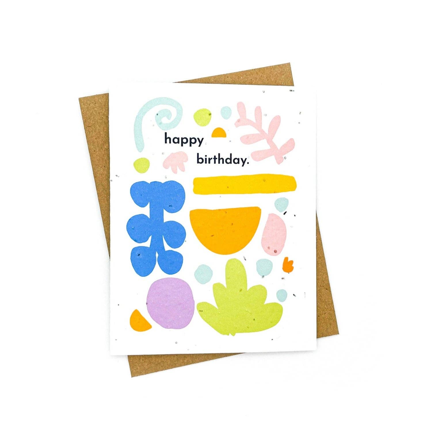 Cato & Company - Wholesale Birthday Card - Botanical Happy Birthday Card1