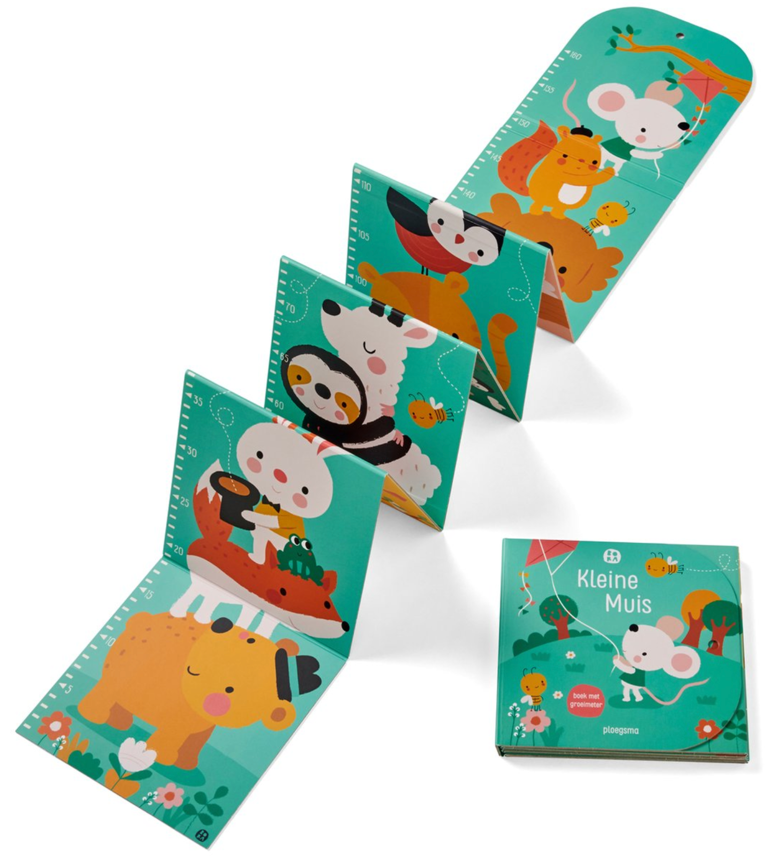 Bora illustraties - Wholesale Baby & Toddler Book (0-2) - Little mouse growth chart book2