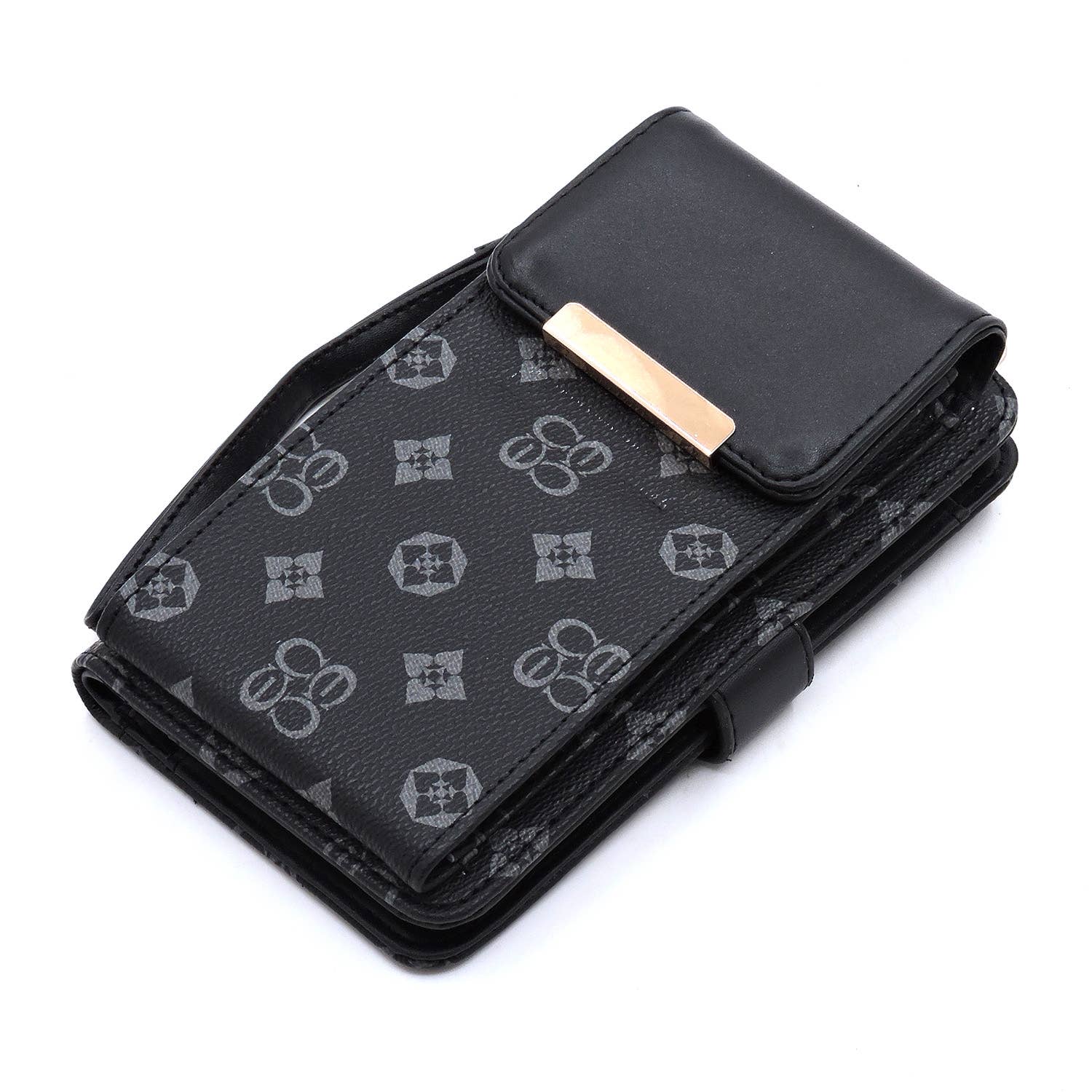 M&M HANDBAGS, LLC. - Wholesale Phone Wallet - Women's - CM073  Monogram Bifold Wallet Crossbody Cell Phone Case5