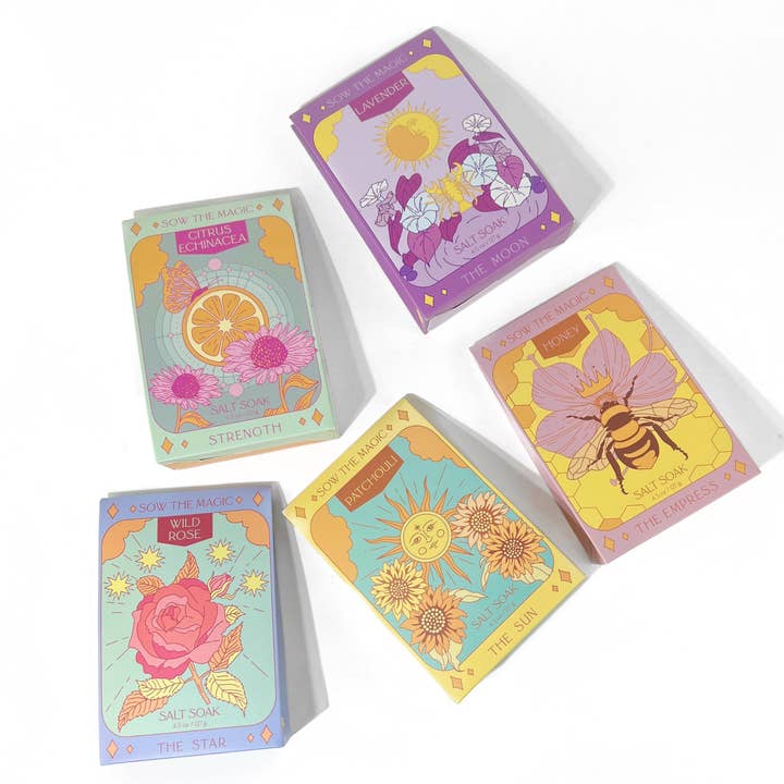 Sow the Magic - Wholesale Bath Salts - The Empress Bee Salt Soak in Honey3