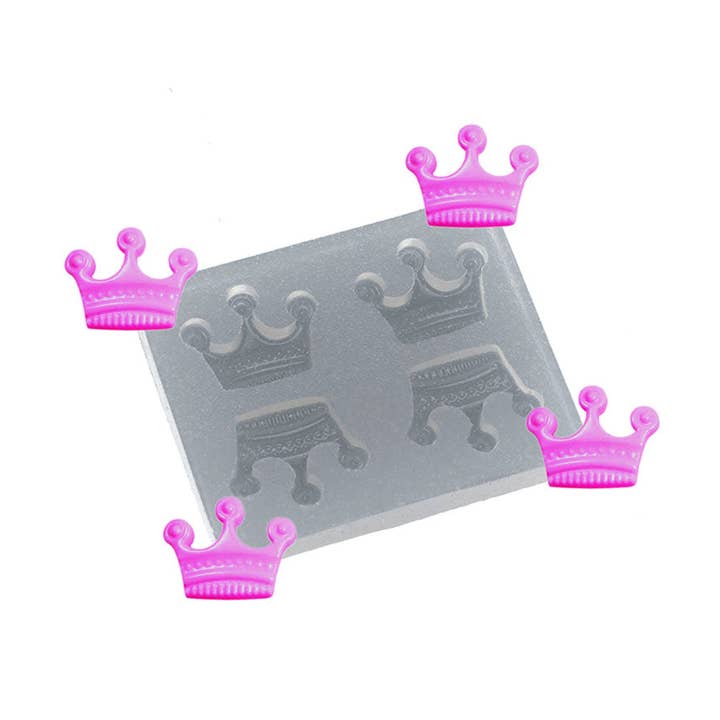Mini Crowns Silikon-Fondantform Kuchen Cupcake Dekoration Schokolade Backform DIY für den Großhandel von Flexarte USA