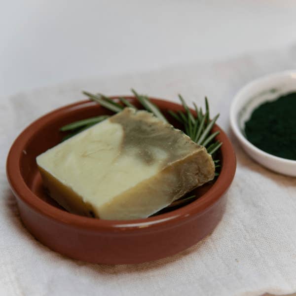 Earth Elements - Wholesale Bar Soap - Soap Bar Rosemary Spirulina3