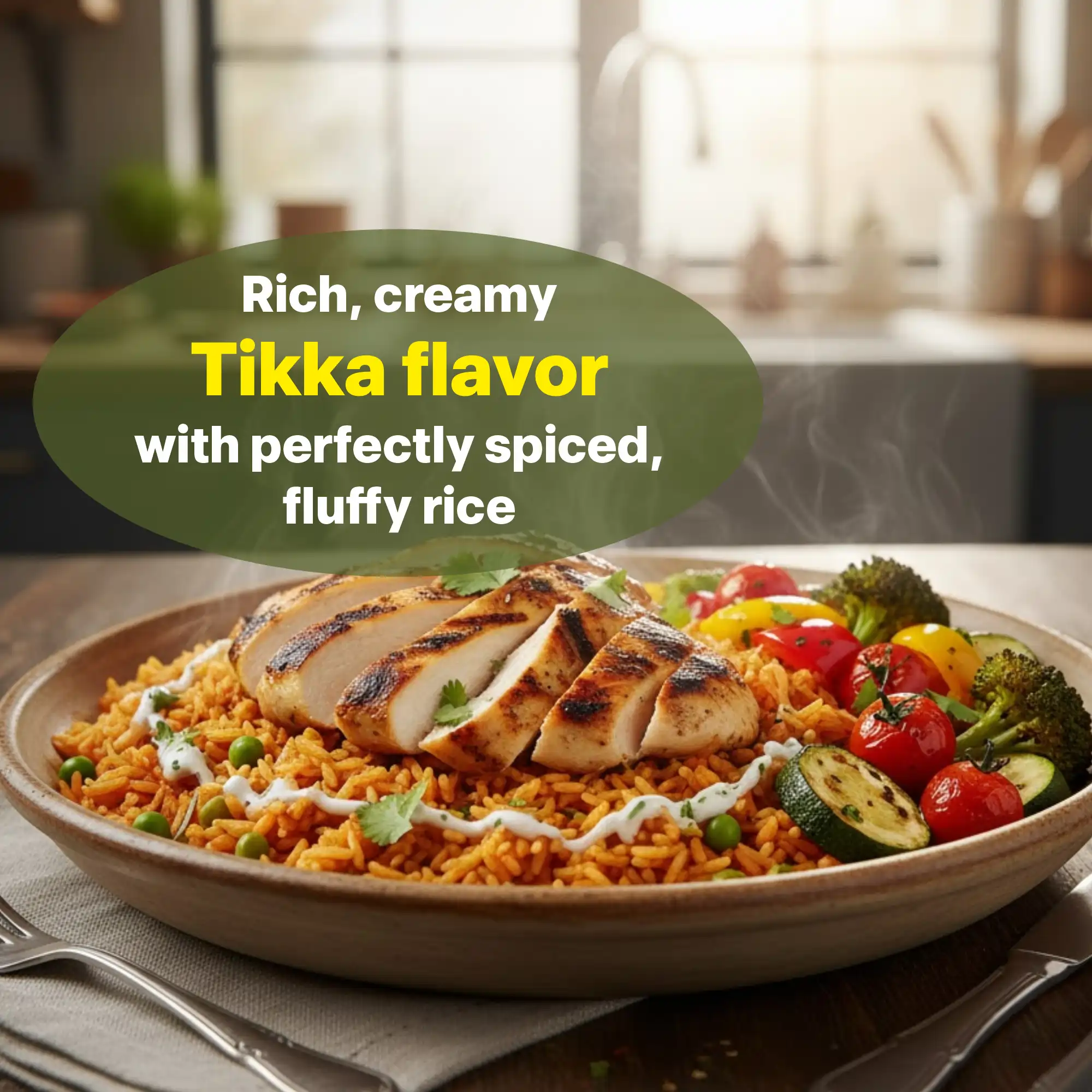 Regal Kitchen Foods - Wholesale Rice - Eat Regal Tikka Masala Rice Pouch, 8.8 oz4