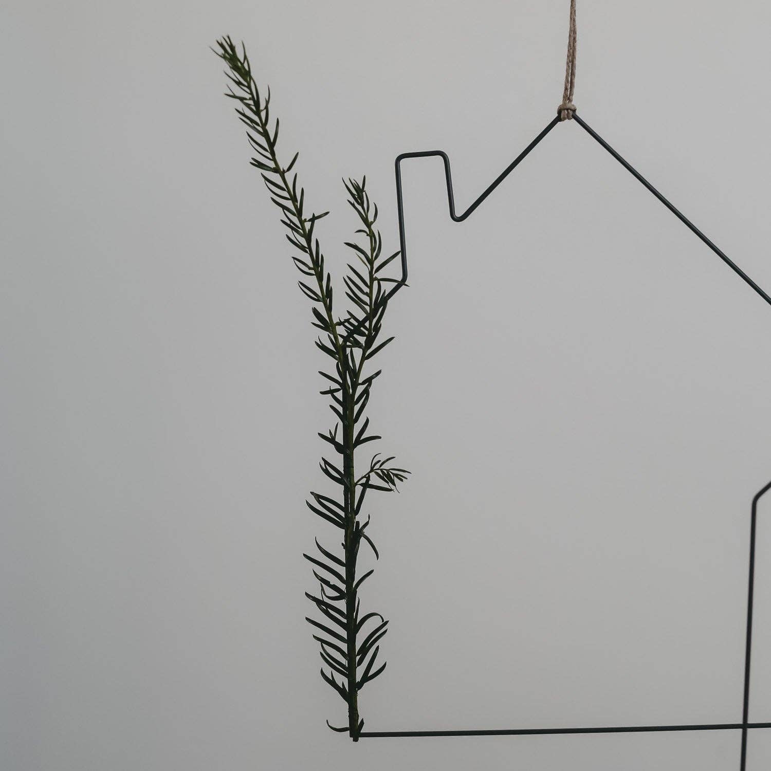 Eulenschnitt - Wholesale Wreath - Metal Wreath House 2-Piece Set (PU = 4 Sets)2