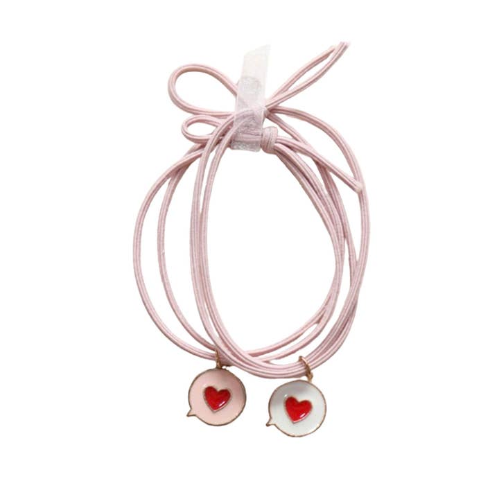 Yuko B - Wholesale Hair Accessories Set - Kids - Premium Hair Elastics - Guess Who I Love