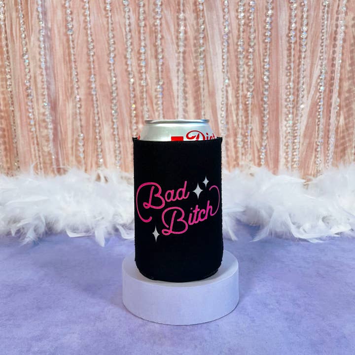 A Shop of Things - Wholesale Drink huggers & koozies - Bad Bitch Koozie1