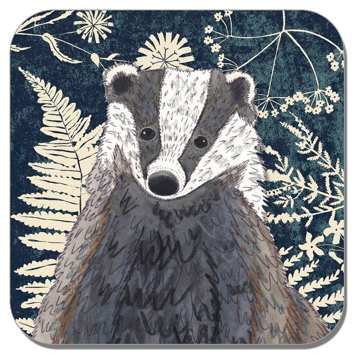 badger coaster for wholesale by Perkins & Morley