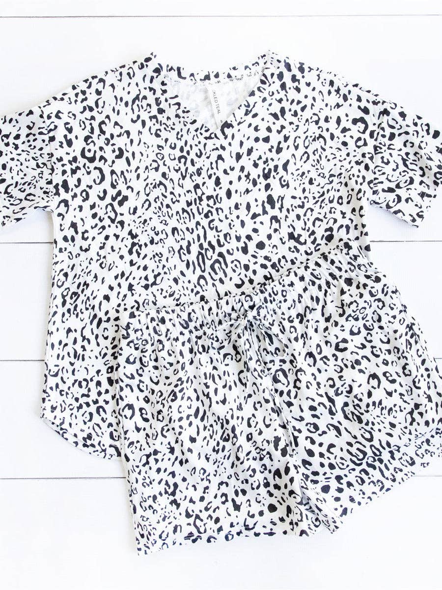 Tickled Teal - Wholesale Sleepwear Set - Women's - Brandi Sleep Set1