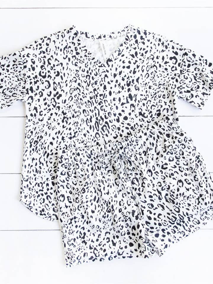 Tickled Teal - Wholesale Sleepwear Set - Women's - Brandi Sleep Set1