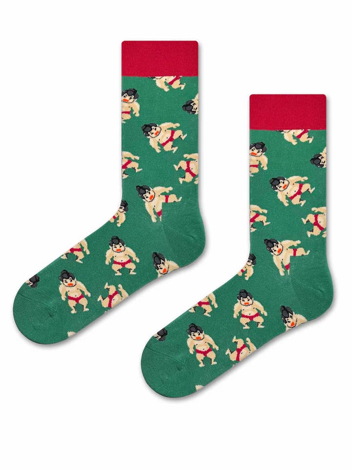 Marc JoJo strumpor med japanska sumobrottare för wholesale av Marc JoJo