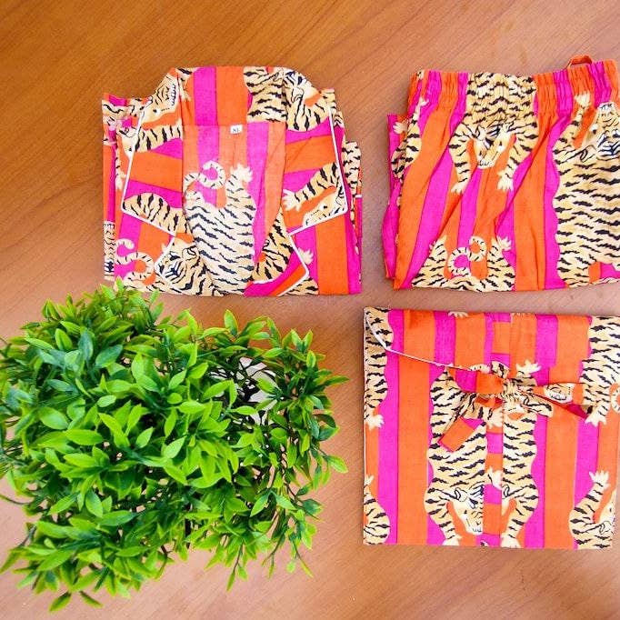 bhavnas boutique - Wholesale Sleepwear Set - Women's - Indian Cotton Pj Sets/ Cotton Pajama Set/ Women Night Pj Set