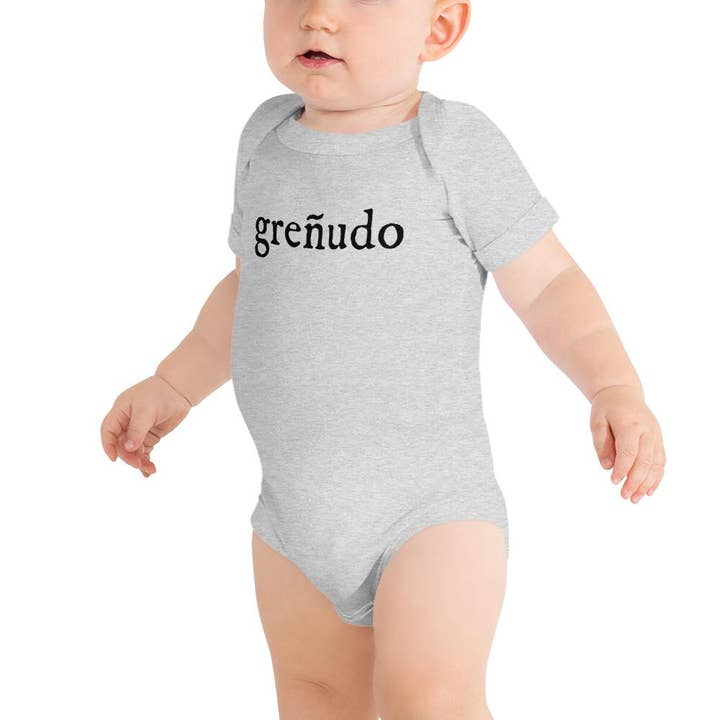 Badass x Bonita - Wholesale Bodysuit (Non-Footed) - Baby - Grenudo Onesie