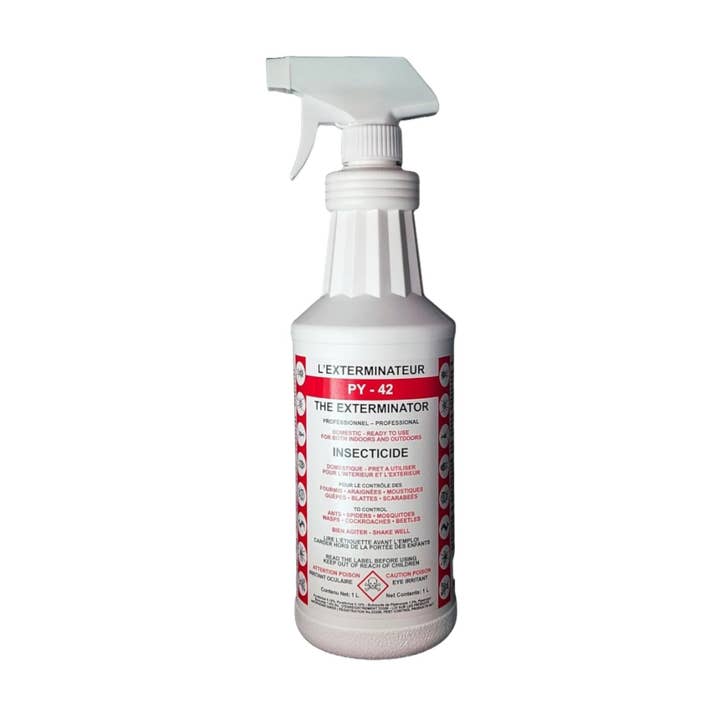 atomsbio - Wholesale Insect Repellent - The Exterminator PY-42 - Professional, Ready to use Insecticide, Indoor & Outdoor, Liquid0