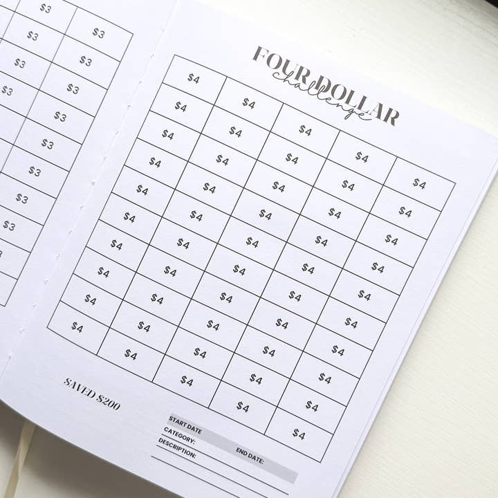 Christina Loves Planning - Wholesale Journal/Diary - Saving Challenge Book 6