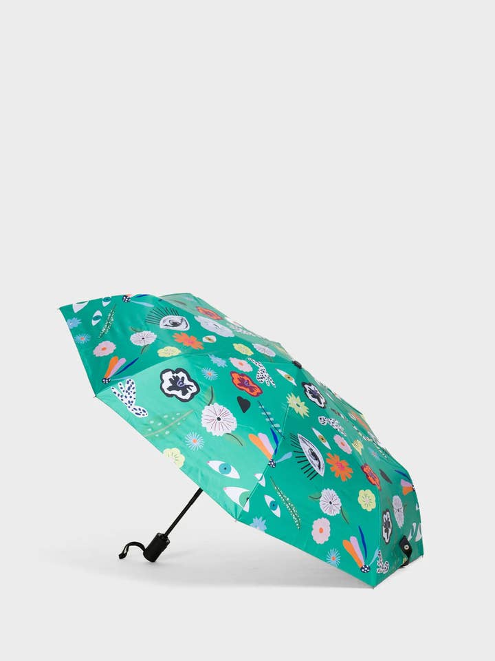 Green Umbrella - Floralia Design for wholesale by Min & Mon