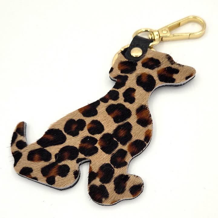 Pferdehaar Leder Hund Schlüsselanhänger für den Großhandel von Tempest Designs