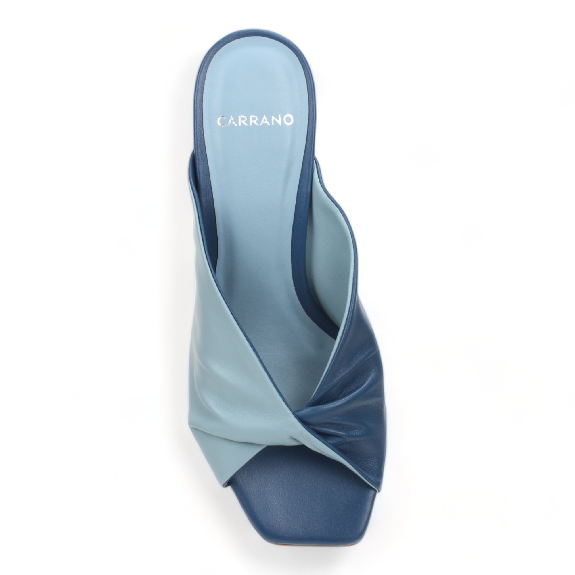 Carrano - Vendita all'ingrosso Scarpe con tacco basso - Donna - Carrano Sage - Sandalo aperto in pelle con tacco coperto22