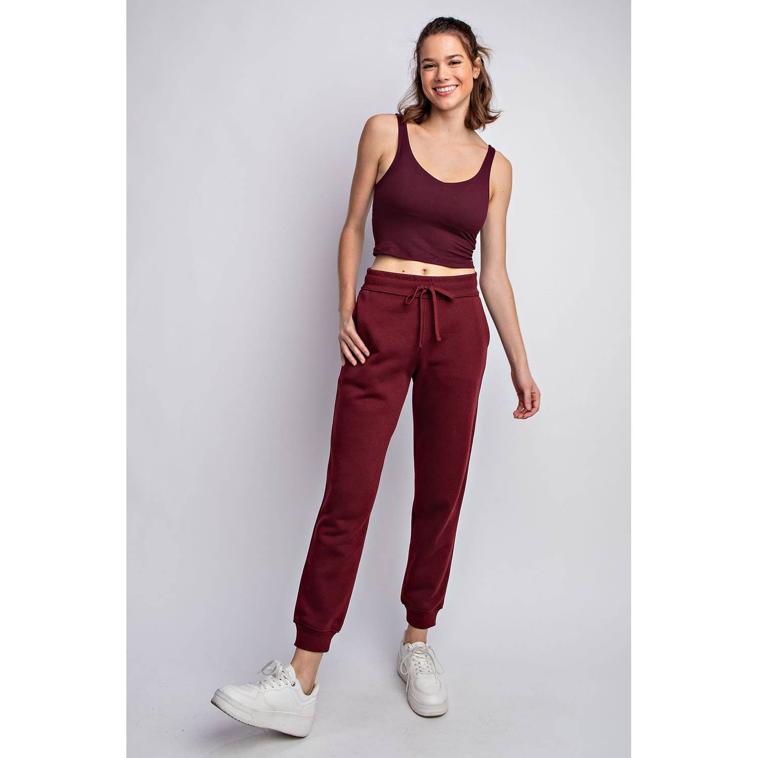 Rae Mode – wholesale Athletic sweatpants/jogging bottoms – Women's – FLEECE FRENCH TERRY SWEATPANT8