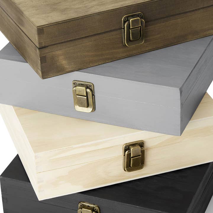 MakerFlo - Wholesale Humidor/Cigar Accessory - Makerflo Pine Wood Cigar Box, Craft - Laser Engraving6