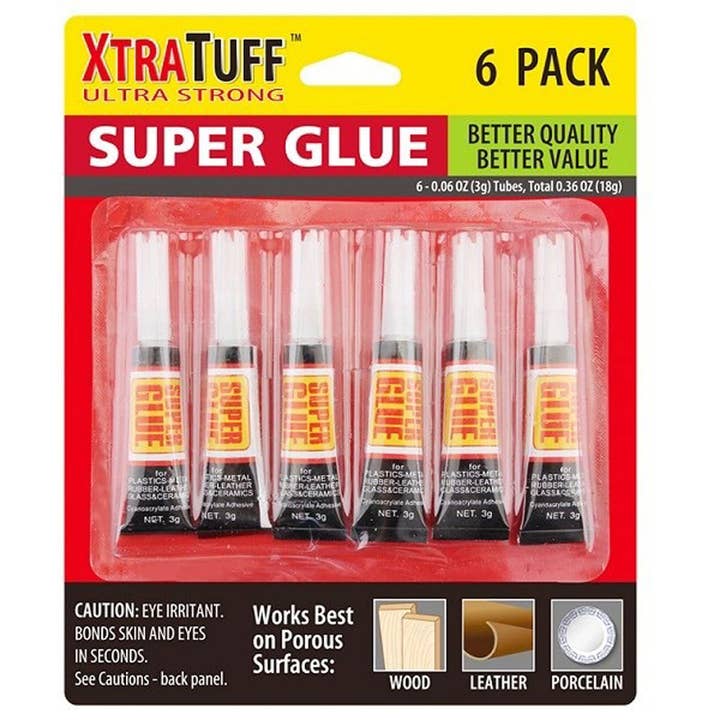 Deluxe Import Trading – wholesale Glue – 6 Pack Super Glue