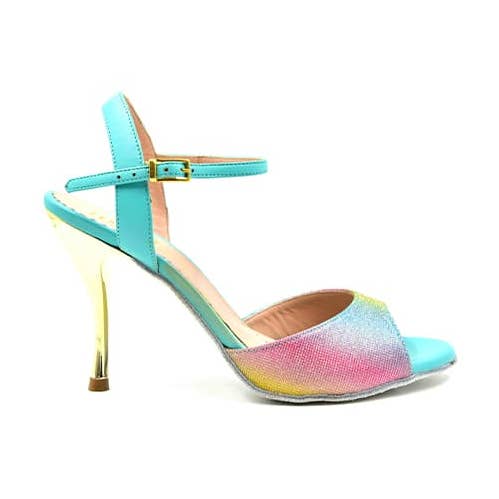 Rainbow Tea Sandal for wholesale by Dbs dancing shoes