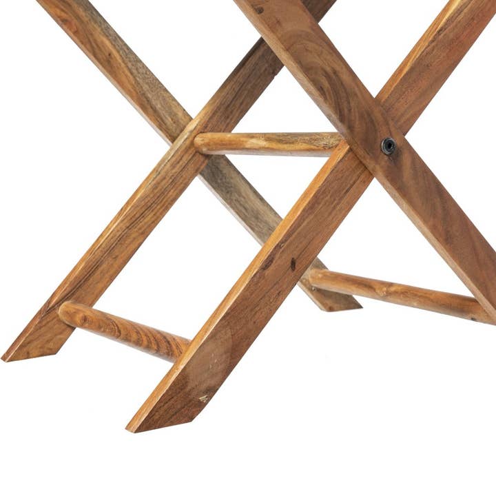 Bænk med canvas-sæde for engroshandel hos Taller Indias