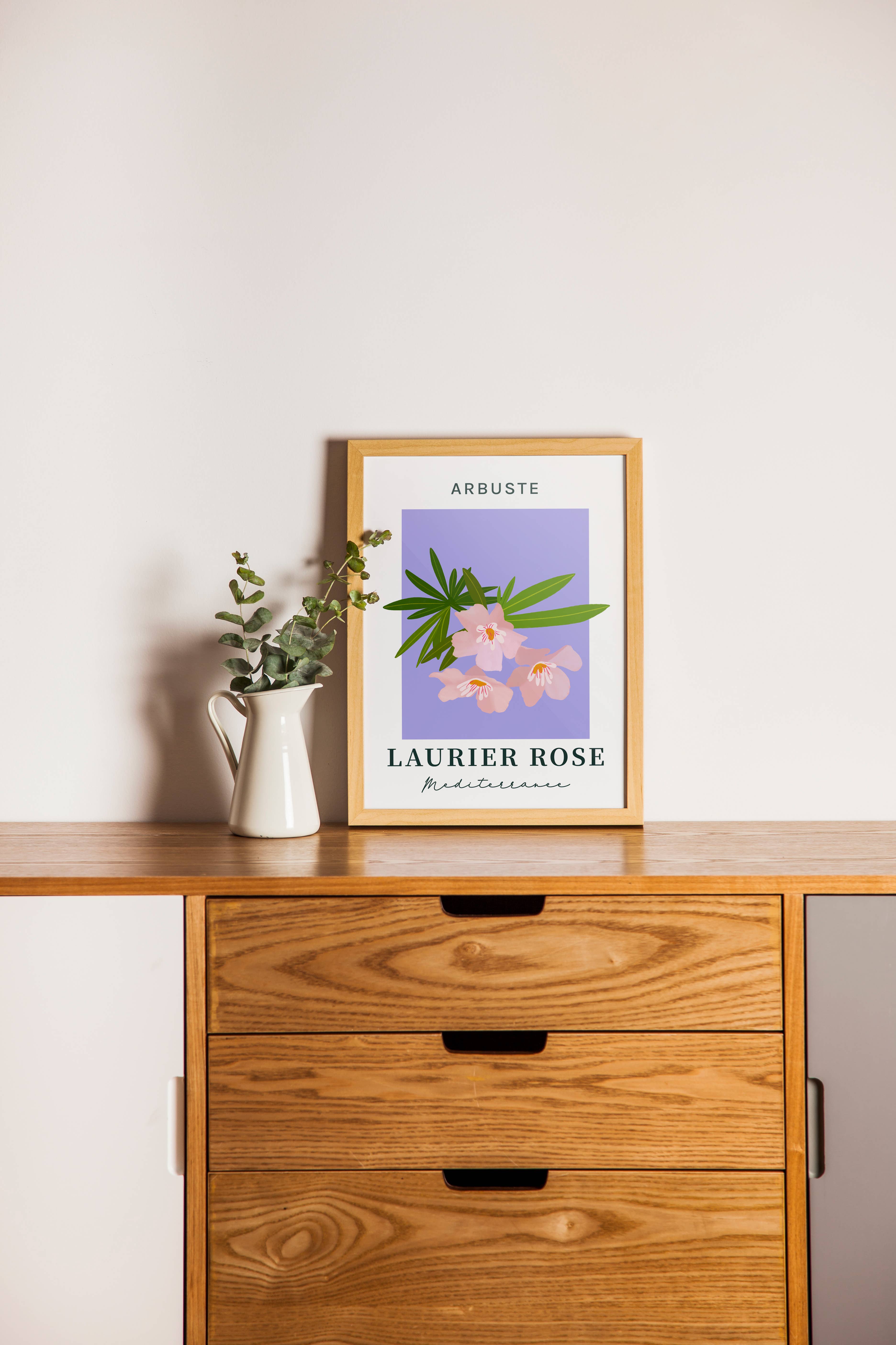 Graphijoy - Wholesale Poster - Oleander floral poster3