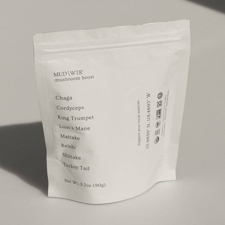 MUD \ WTR - Boost aux champignons pour 30 portions (paquet de 12) pour la vente par MUD\WTR