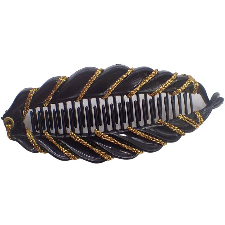 Hair Banana Clips Banana Fish Women Ladies Girls Kids Long Thick Wide Tooth Comb Pins Light Double Grippers Styling Products for wholesale by Topkids Accessories