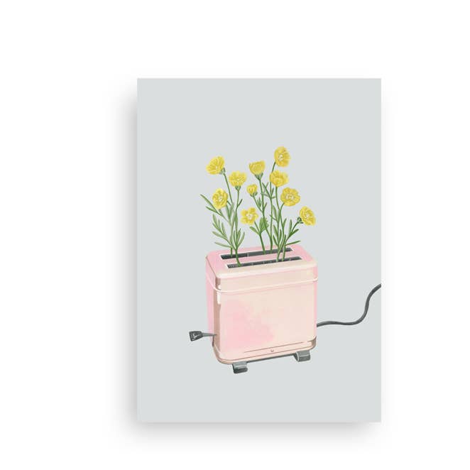 Flower Power - Smörblomma - Prisbelönt Vykort för wholesale av Lykkefund Paper