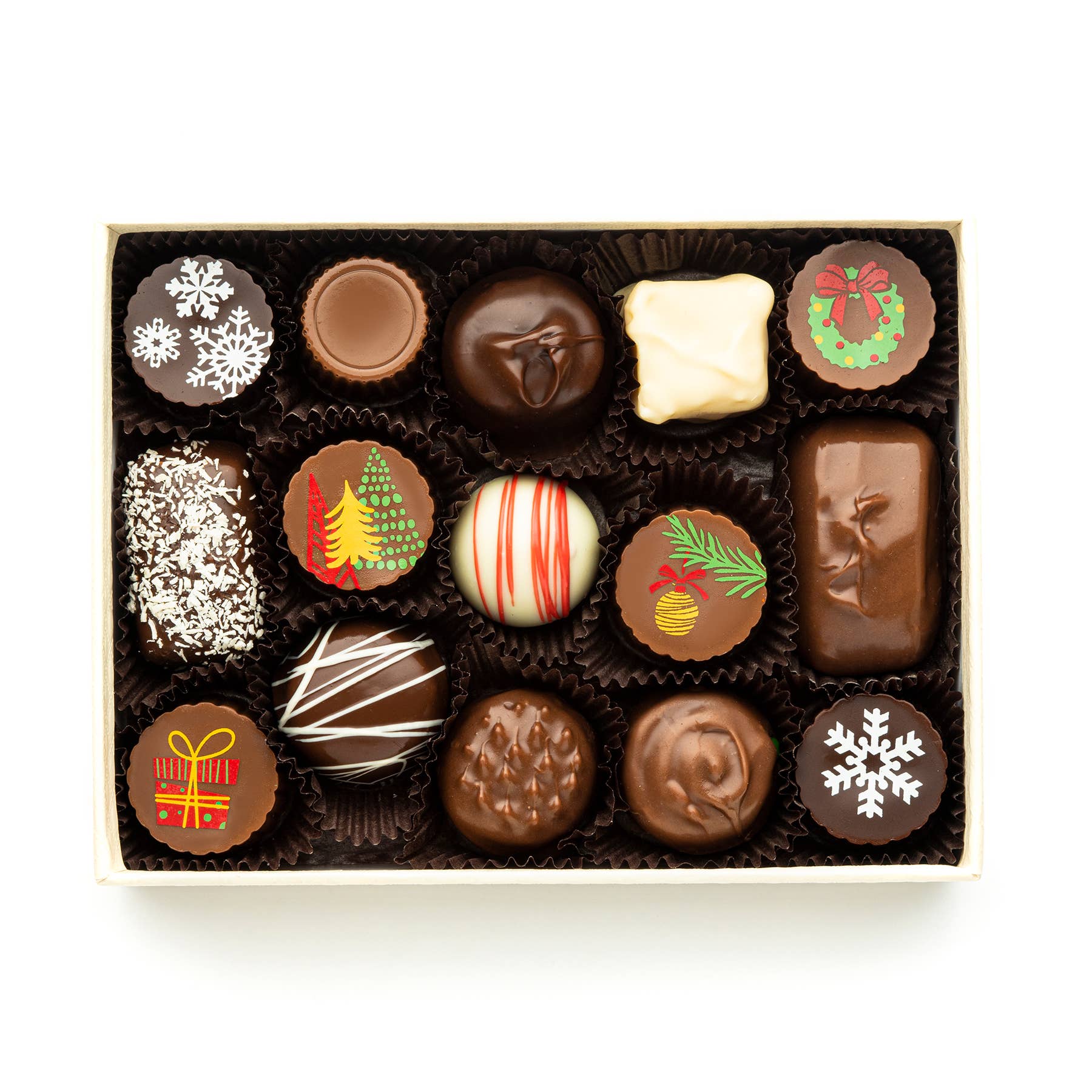 Wholesale Holiday Candy & Chocolate Christmas Gift Box for your store