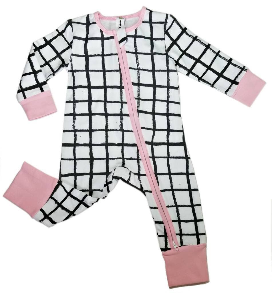 Earth Baby Outfitters - Wholesale Jumpsuit - Baby - Bamboo and Cotton Blend 2 Way Zippy Romper6
