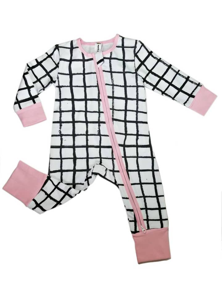 Earth Baby Outfitters - Wholesale Jumpsuit - Baby - Bamboo and Cotton Blend 2 Way Zippy Romper6