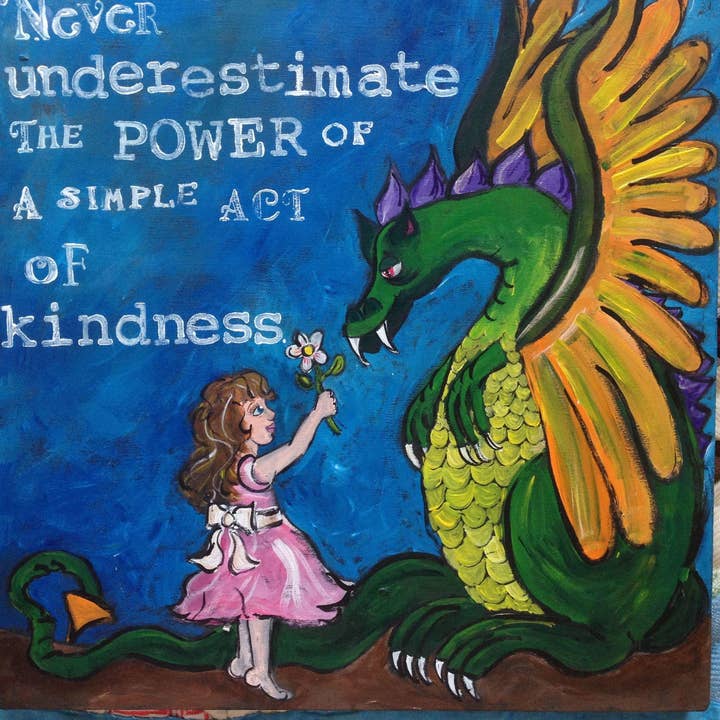 Ne sous-estimez jamais un simple acte de gentillesse pour la vente par The Art of Kristen Feighery