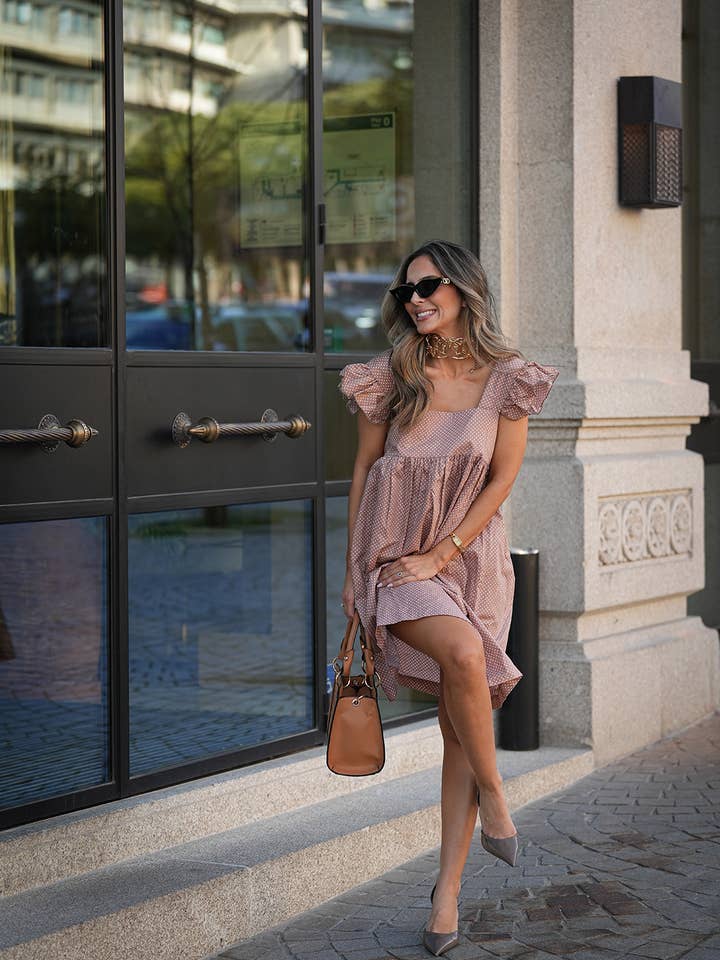 GUIMANOS - Wholesale Dress - Women's - Pintas Popeline Dress2