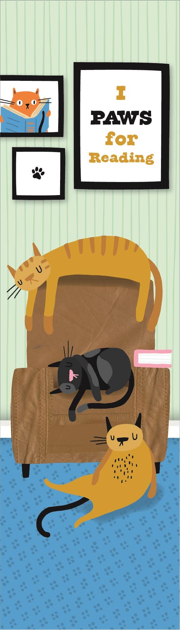 Gibbs Smith - Wholesale Bookmark -  I’m Reading Right Meow Bookmark Box8