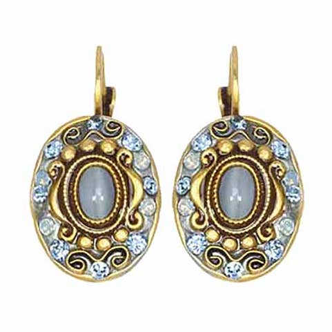 Bluebell Oval Earrings for wholesale by Michal Golan Jewelry
