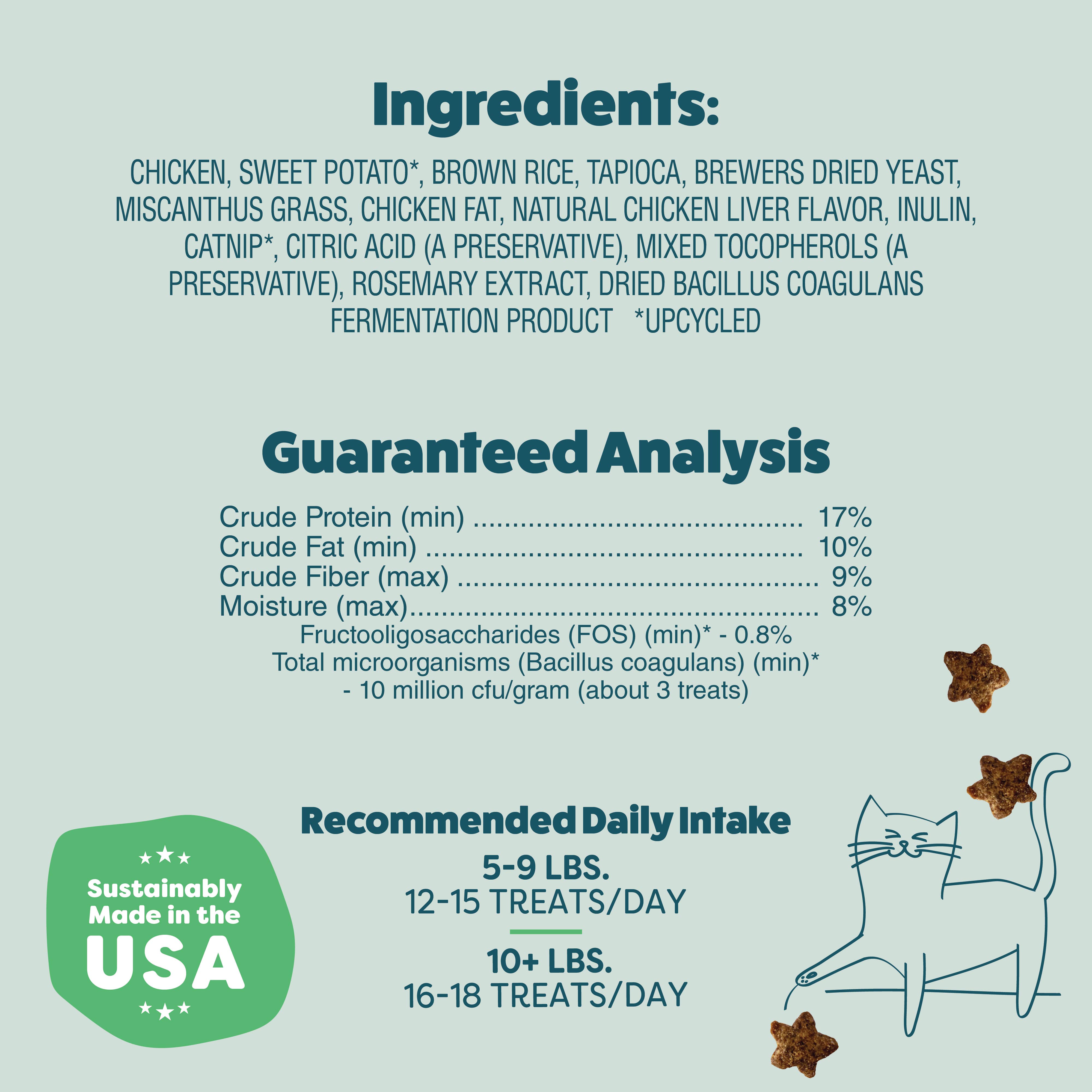 Shameless Pets - Vente Friandises – chat - Friandises Croquantes pour Chats Catnip N Chill - Poulet5