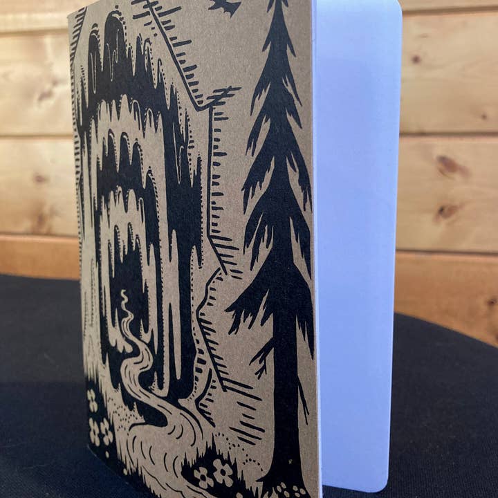 Cave-themed Blank Notebook for wholesale by Morning Paper dot Design