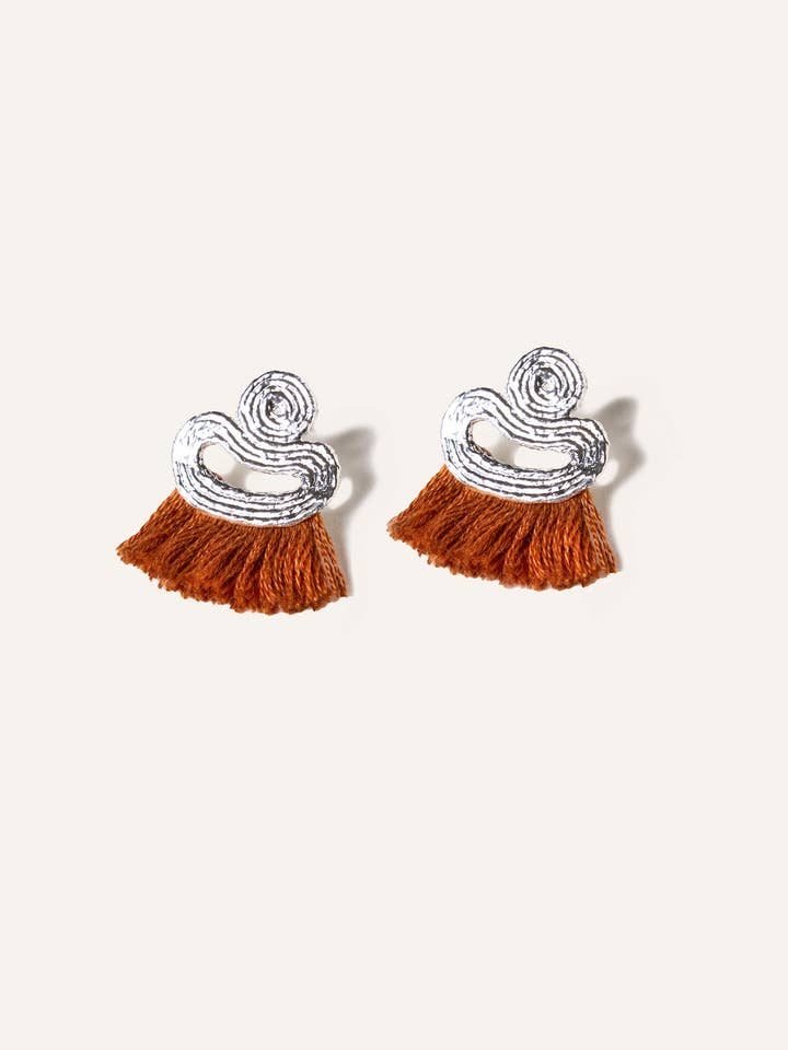 Sonia Tassel Earrings - Sterling Silver for wholesale by COG
