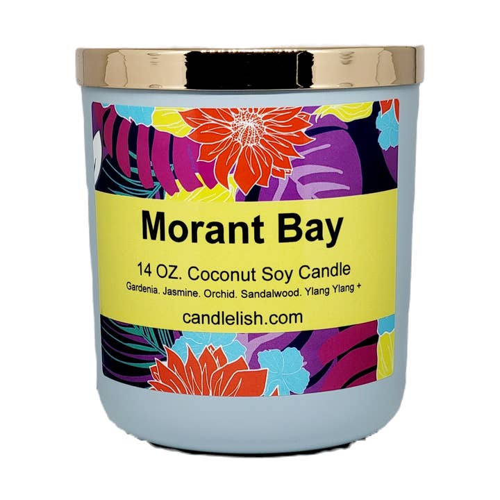 Bougie à mèche en bois Morant Bay pour la vente par Candlelish