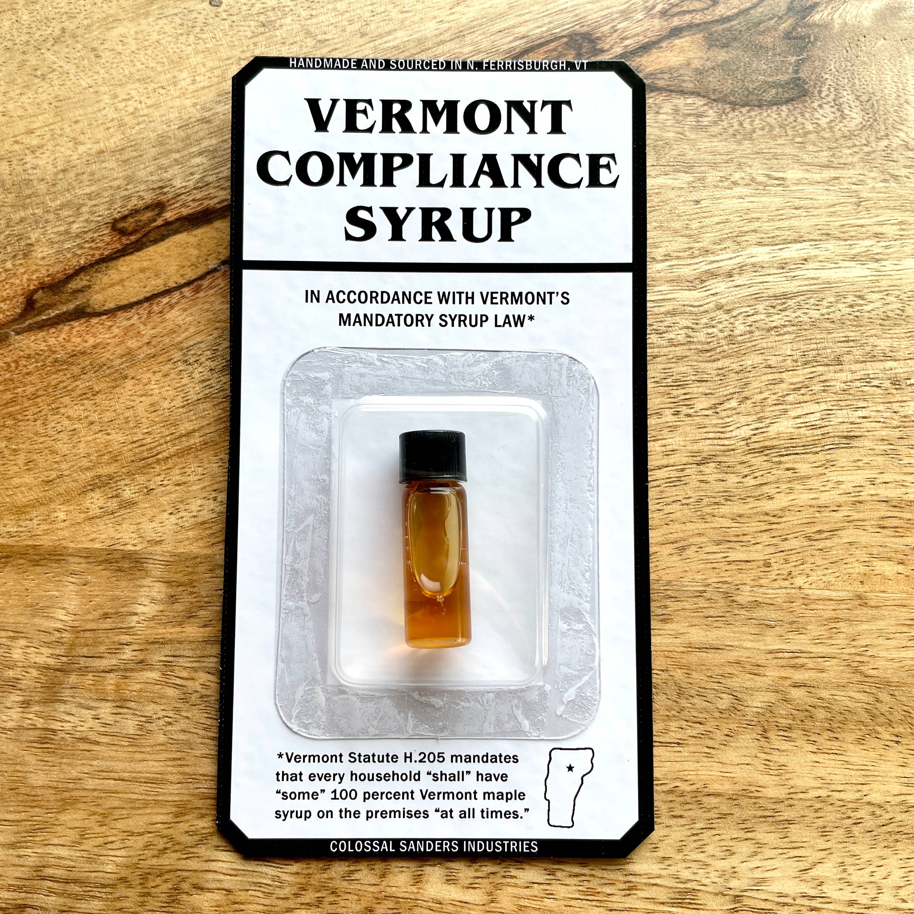 Colossal Sanders – Engroshandel Magnet – Vermont Compliance Sirup Toy quirky, sjov, håndlavet magnet1