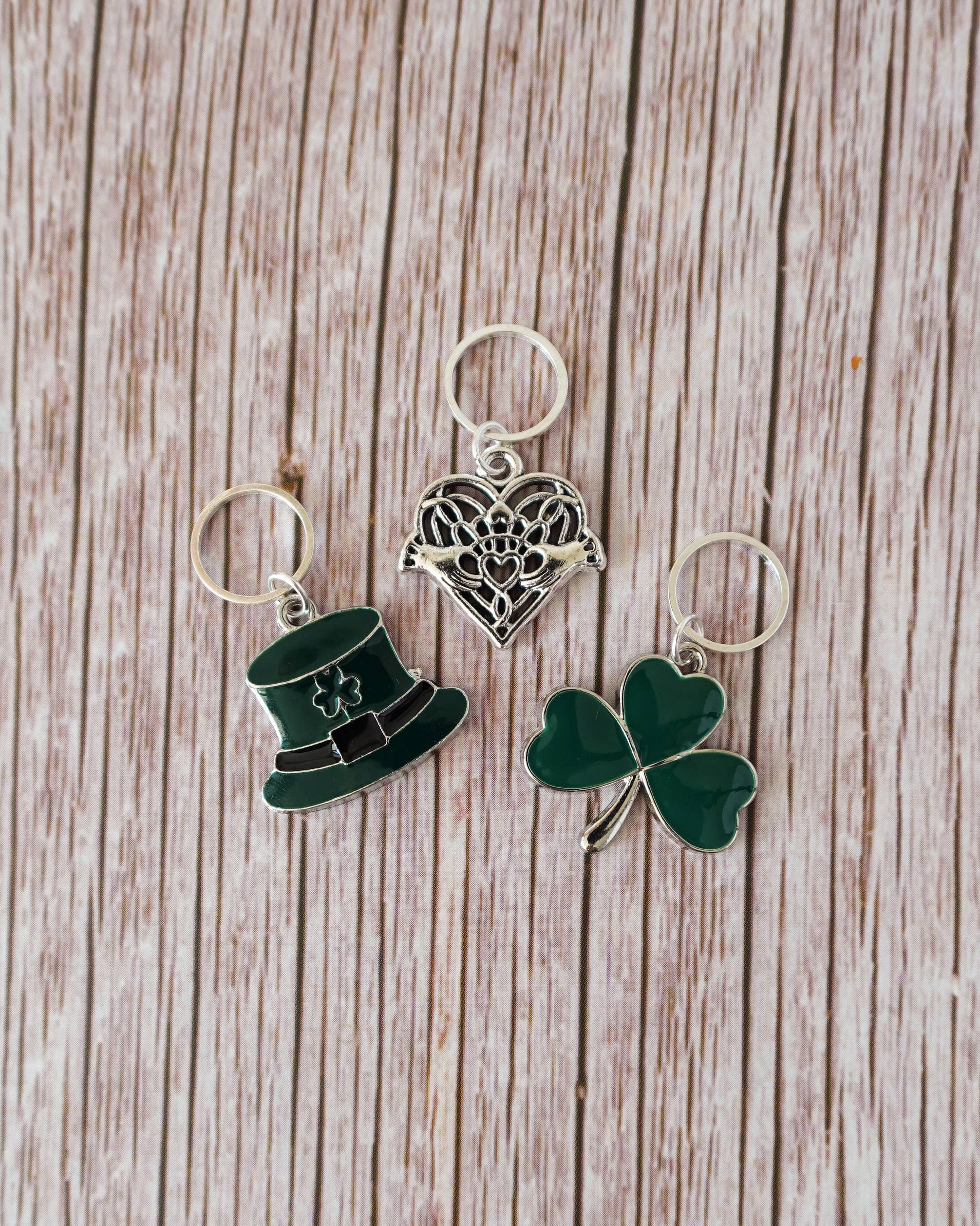 Hello Kim - Kim Chui - Wholesale Knitting/Crochet Supplies - I love Ireland #4 - Stitch markers