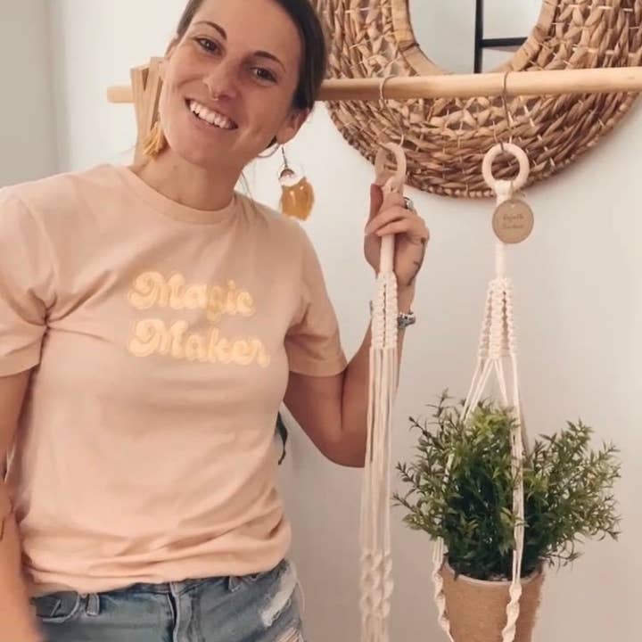 Rosie the Wanderer, Handmade Macramé - Wholesale DIY Craft Kit - DIY Macrame Plant Hanger Kit - With Video Tutorial6