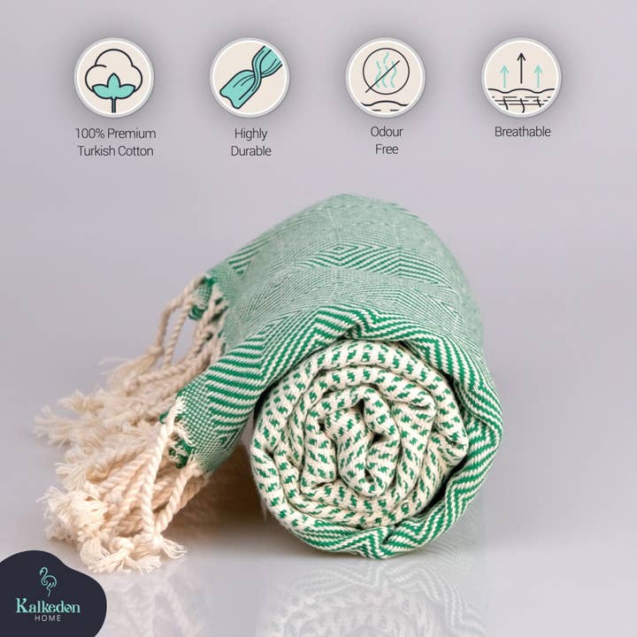 Kalkedon Towels - Wholesale Beach Towel - Thick Turkish Towel | Beach Towel | Picnic Blanket | Shawl