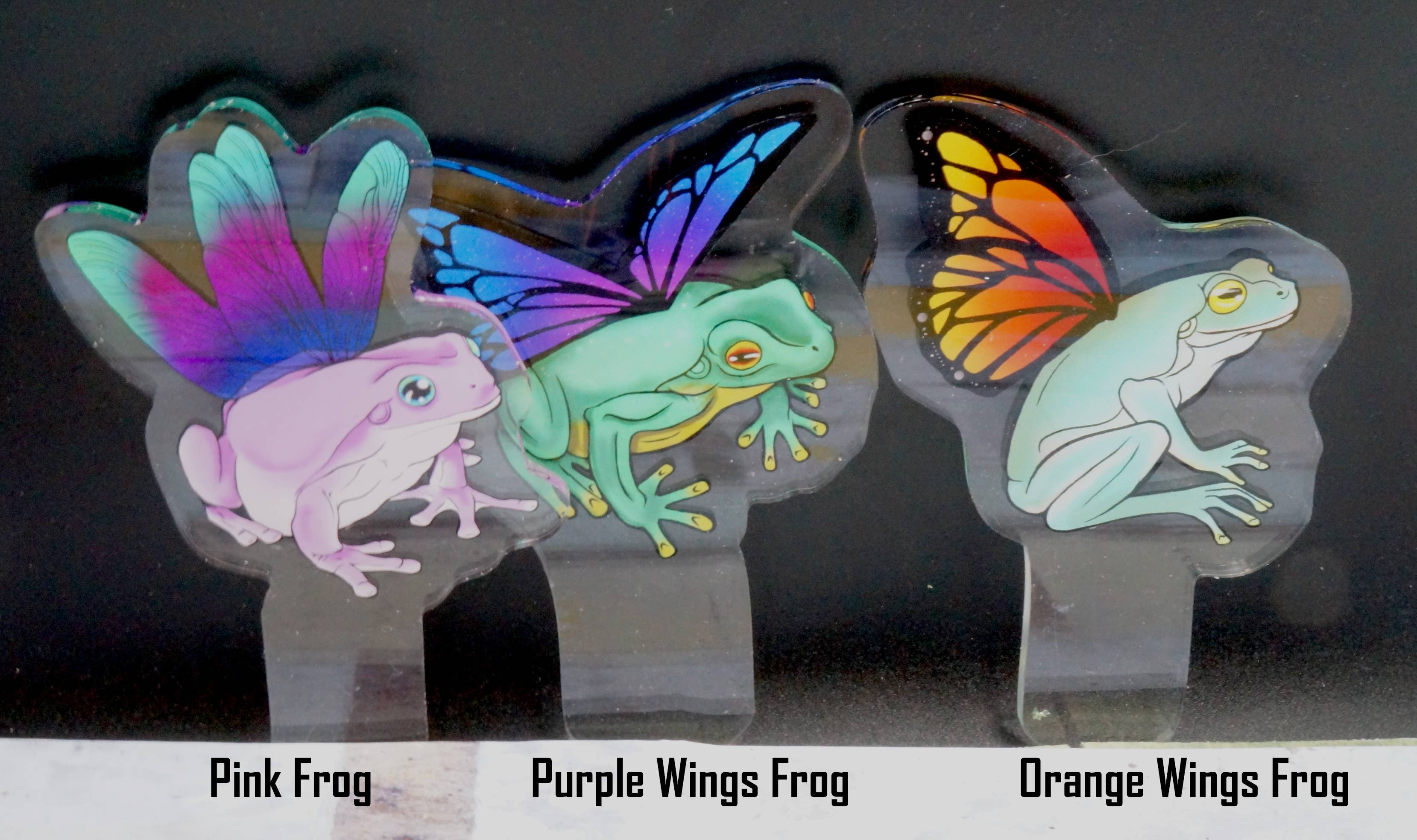 Goblin Grimm Gifts - Wholesale Garden/Lawn Stake - Flutter Frog Plant Sticks6