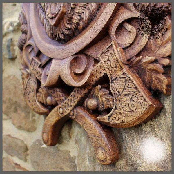 Forged In Wood - Wholesale Dimensionele/3D-muurkunst - BERSERK: het perfecte geschenk voor een Viking6