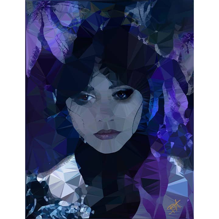 Addams (II) by Baiba Auria - signed Giclée print for wholesale by Egoiste Gallery