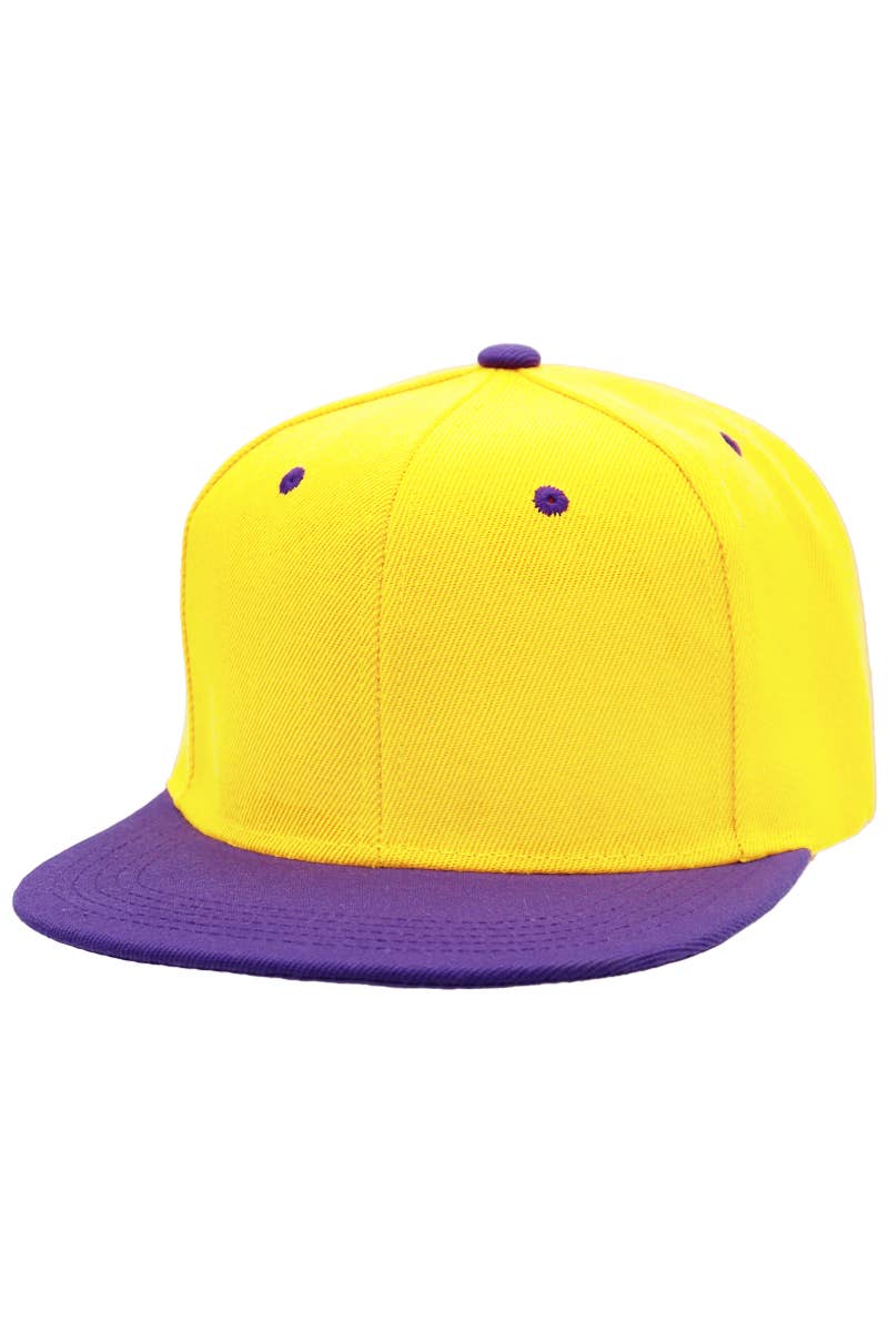 Cap Zone - Venta al por mayor Gorra snapback - Unisex - Gorra de sarga bicolor con visera plana en la parte trasera5