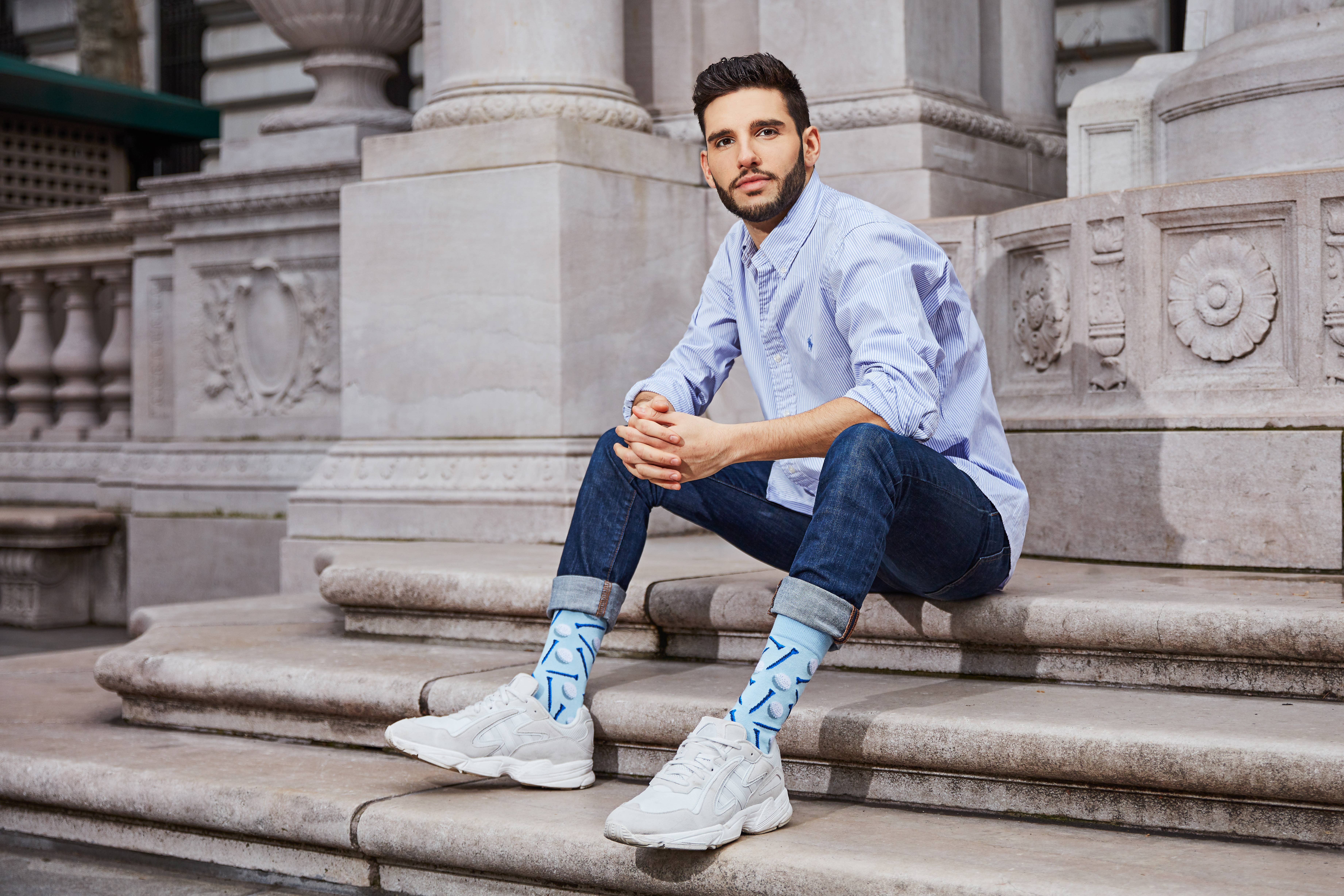 Infinity Classics International Inc. – Engroshandel Strømper - Herre – Memoi Golf bambus blanding mænds besætning sokker3